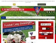 Tablet Screenshot of fc-rielasingen-arlen.de